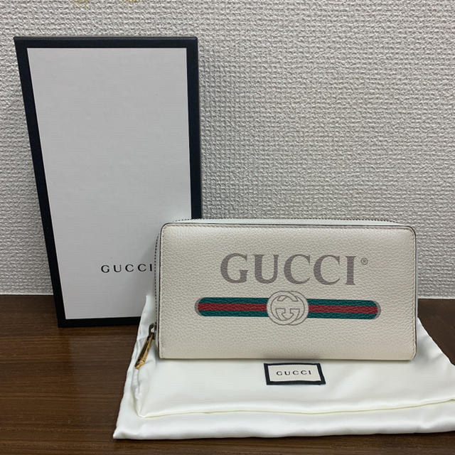激安先着 Gucci - グッチ GUCCI 499317 レザー ラウンドファスナー