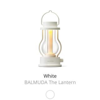 バルミューダ(BALMUDA)のBALMUDA バルミューダ　LEDランタン　white(ライト/ランタン)