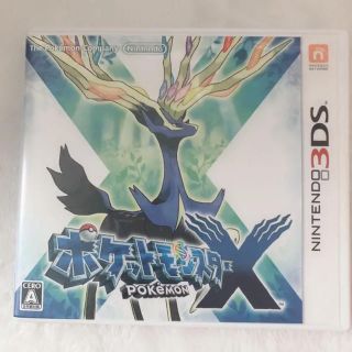 ニンテンドー3DS(ニンテンドー3DS)のポケットモンスター X(携帯用ゲームソフト)