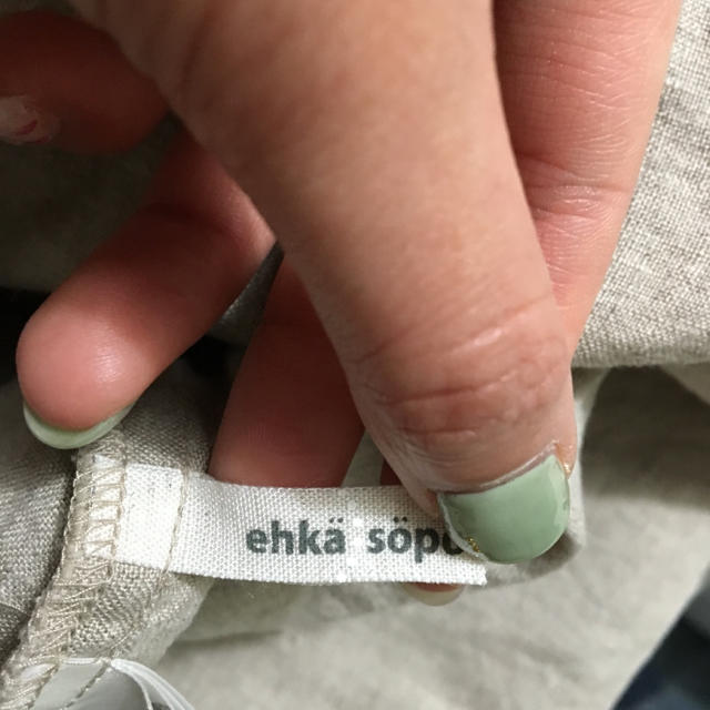 SM2(サマンサモスモス)のリネンひざ丈スカート ehka sopo レディースのスカート(ひざ丈スカート)の商品写真