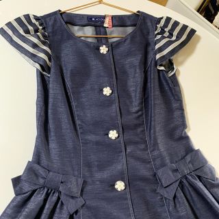 エムズグレイシー(M'S GRACY)のM'S GRACY  エムズグレィシー　サイズ40 美品(ひざ丈ワンピース)