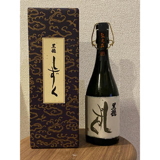 黒龍　しずく　720ml(日本酒)