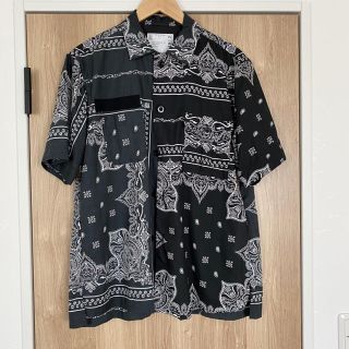 サカイ(sacai)のsacai 19ss asymmetry bandana shirt(シャツ)