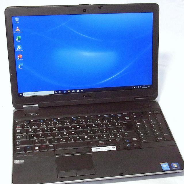 DELL Latitude E6540 Core i3 16GB 新品SSD240GB スーパーマルチ 無線LAN Windows10 64bitWPSOffice 15.6インチ ゲーミングPC  パソコン  ノートパソコン