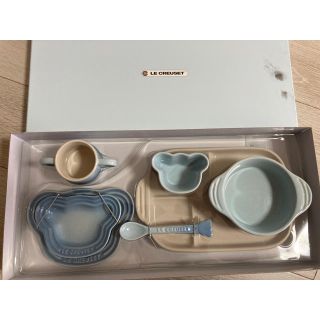 ルクルーゼ(LE CREUSET)のル・クルーゼ　ベビー　食器セット(プレート/茶碗)