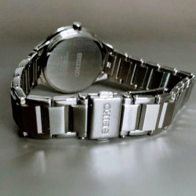 【新品】SEIKO ダイヤ セイコー ソーラー 日付 レディース 腕時計