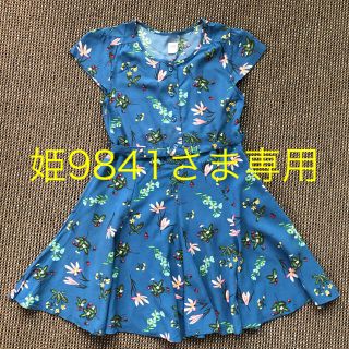 ギャップキッズ(GAP Kids)のボタニカルプリント　ワンピース(ワンピース)