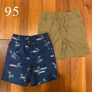 ベビーギャップ(babyGAP)の新品☆babygap☆ショートパンツ2枚セット☆95㎝(パンツ/スパッツ)