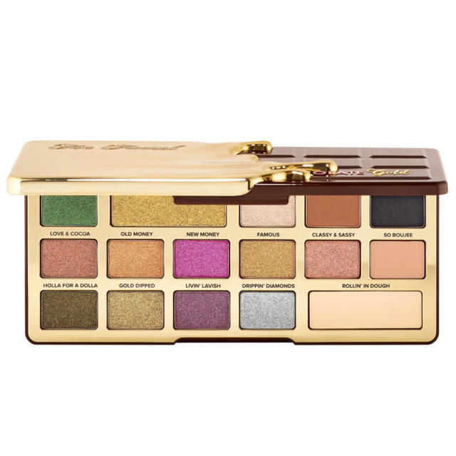 アイシャドウCHOCOLATE GOLD EYE SHADOW PALETTE