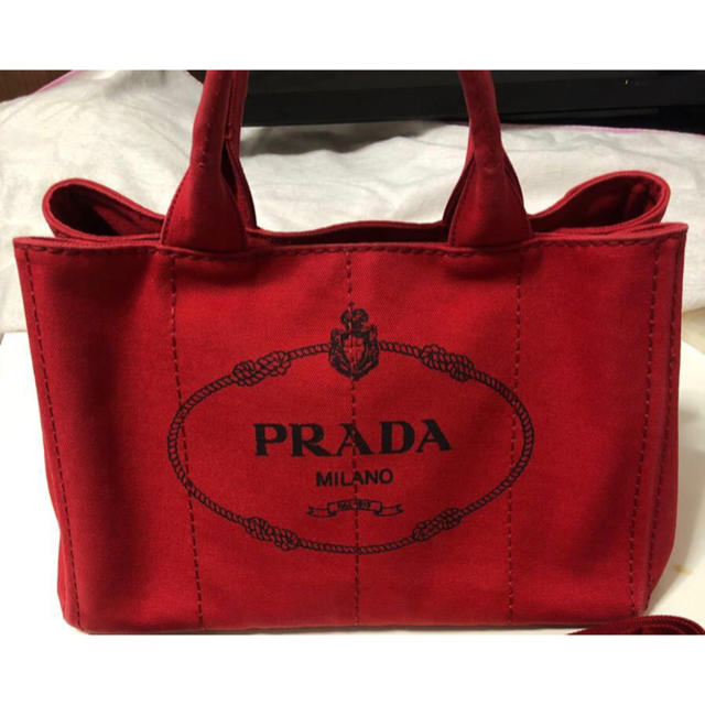 【12月スーパーSALE 15%OFF】 PRADA ⚠️今週までの出品予定です S カナパ PRADA - ハンドバッグ