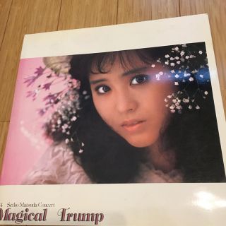 松田聖子　84年コンサート　MagicalTrump(女性タレント)