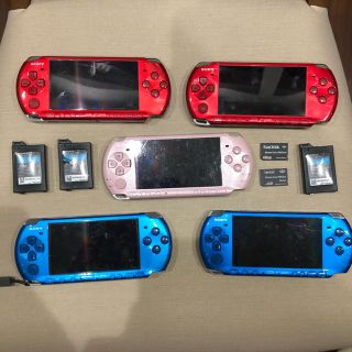 プレイステーションポータブル(PlayStation Portable)のpsp ジャンク品 メモリースティックあり(携帯用ゲーム機本体)