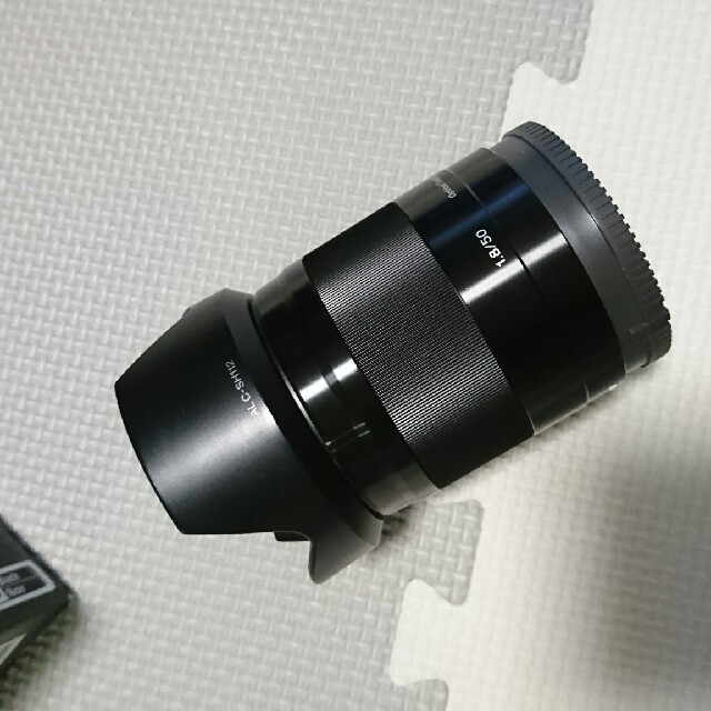 安心安全の箱あり！説明書あり！ SONY レンズ E-50mm f1.8