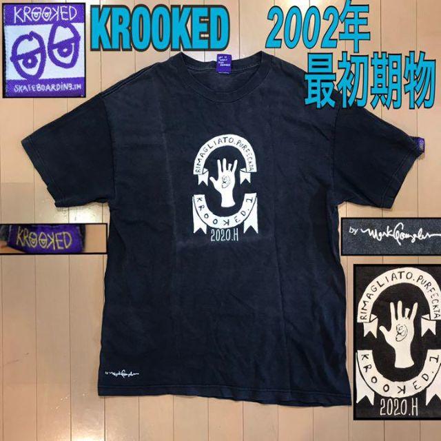 00s ヴィンテージ krooked クルキッド 初期 Tシャツメンズ