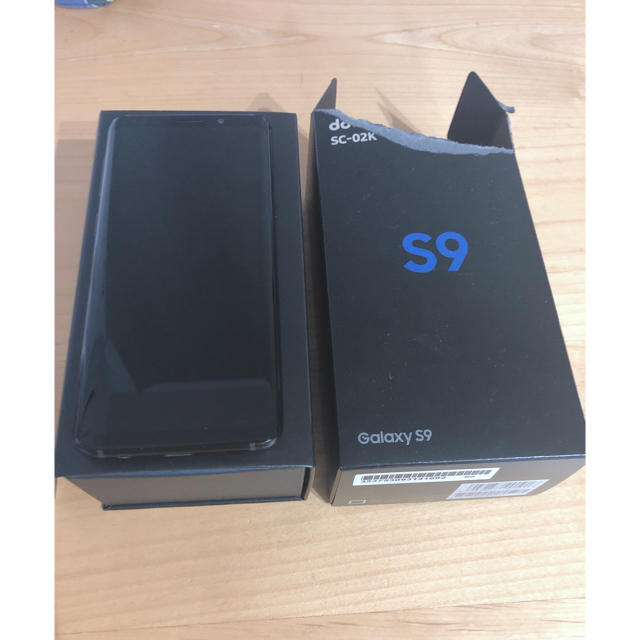 Galaxy S9 sc-02k Blackスマートフォン本体