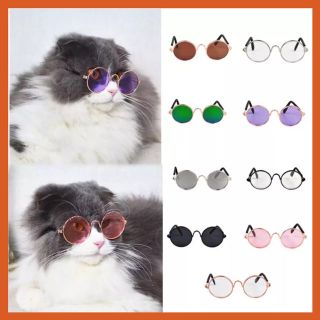 k77【新品】猫 犬 うさぎ サングラス メガネ 眼鏡 コスプレ ブライス(猫)