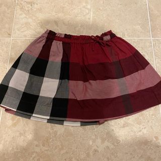 バーバリー(BURBERRY)のバーバリー　チルドレン　キッズ　ノバチェック　スカート　3y 100cm(スカート)