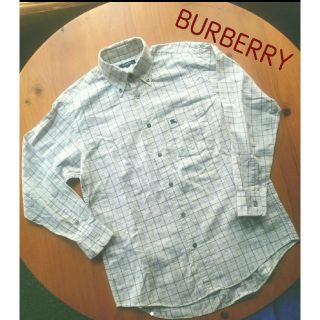 バーバリー(BURBERRY)のBURBERRY　状態良好　コットンシャツ　ノバチェックデザイン(シャツ)