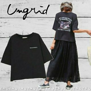 アングリッド(Ungrid)のungrid バックイーグルプリントTee(Tシャツ(半袖/袖なし))