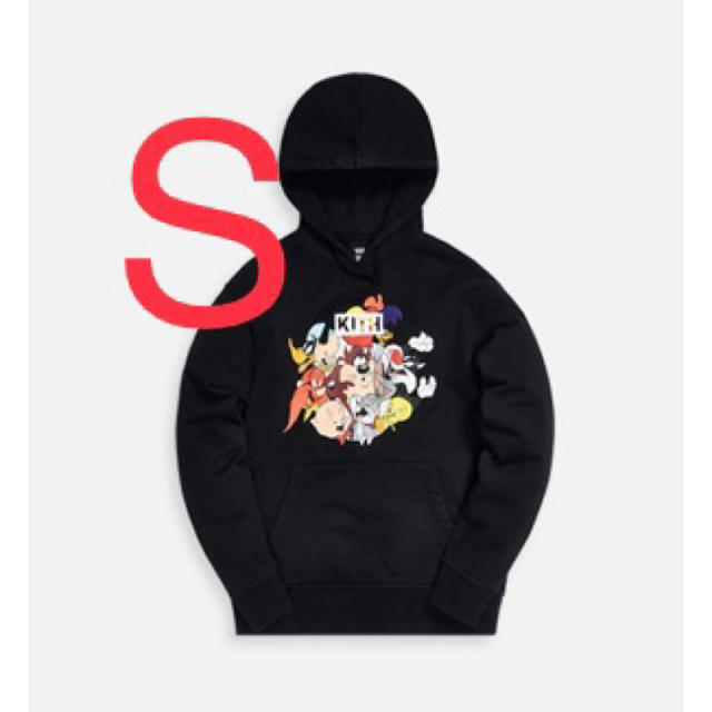 Kith Looney tunes hoodie ブラック　S