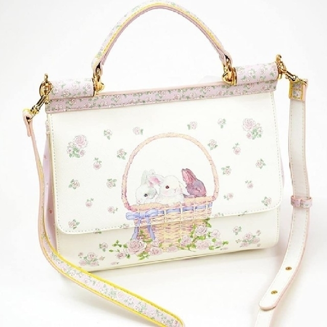 再再販！ franche 【新品タグ付】フランシュリッペ、バスケットうさぎのバッグ - lippee ショルダーバッグ - www.pvn