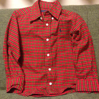 ラルフローレン(Ralph Lauren)の赤チェックシャツ (ブラウス)