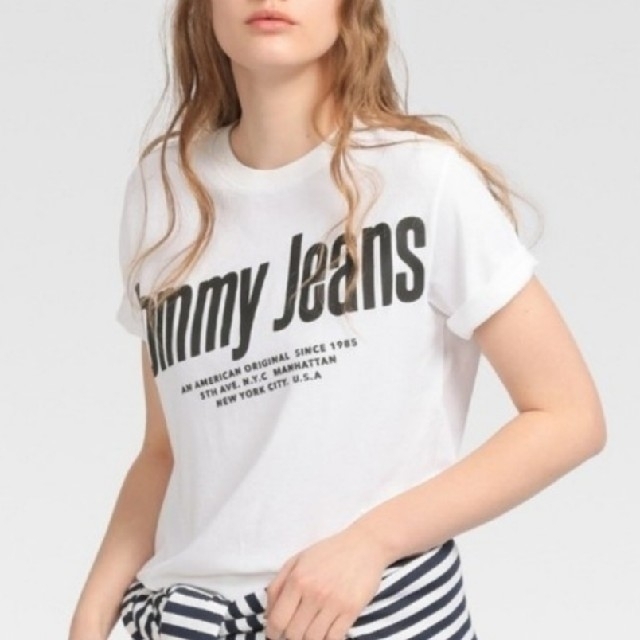 TOMMY HILFIGER(トミーヒルフィガー)の最終値下げ！TOMMY JEANS Tシャツ レディースのトップス(Tシャツ(半袖/袖なし))の商品写真