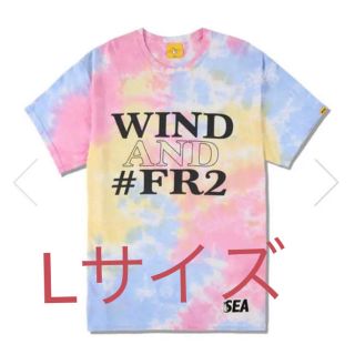 シー(SEA)のLサイズ wind and sea #FR2 タイダイ MULTI(Tシャツ/カットソー(半袖/袖なし))