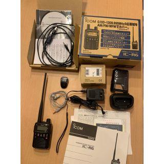 ICOM IC-R6 広帯域ハンディレシーバー 受信拡張済 オプション多数(アマチュア無線)