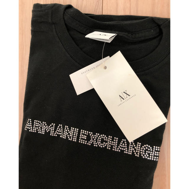 ARMANI EXCHANGE(アルマーニエクスチェンジ)のアルマーニエクスチェンジ　新品未使用　半袖Tシャツ　タグ付き レディースのトップス(Tシャツ(半袖/袖なし))の商品写真