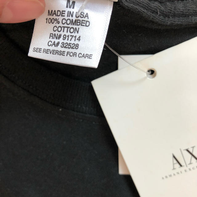 ARMANI EXCHANGE(アルマーニエクスチェンジ)のアルマーニエクスチェンジ　新品未使用　半袖Tシャツ　タグ付き レディースのトップス(Tシャツ(半袖/袖なし))の商品写真