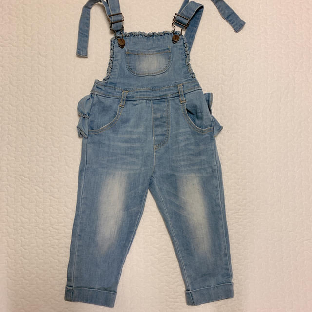 韓国服　bee オーバーオール　100cm 90cm キッズ/ベビー/マタニティのキッズ服女の子用(90cm~)(ワンピース)の商品写真