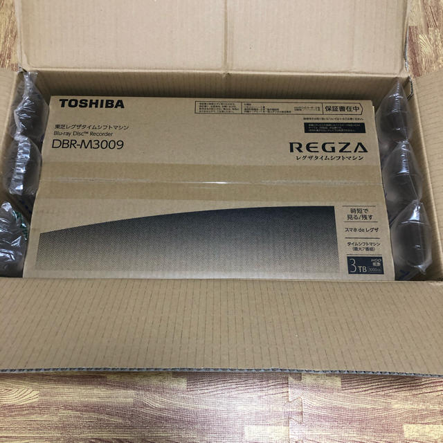 【新品未開封】TOSHIBA REGZA レグザサーバー DBR-M3009