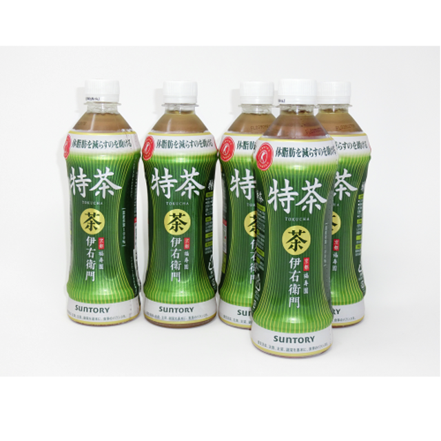 今だけ　緊急値下げ　訳あり特価　サントリー 特茶 500ml　2箱計　48本