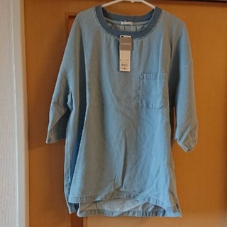 ジーユー(GU)のGU カットソー Sサイズ(Tシャツ/カットソー(半袖/袖なし))