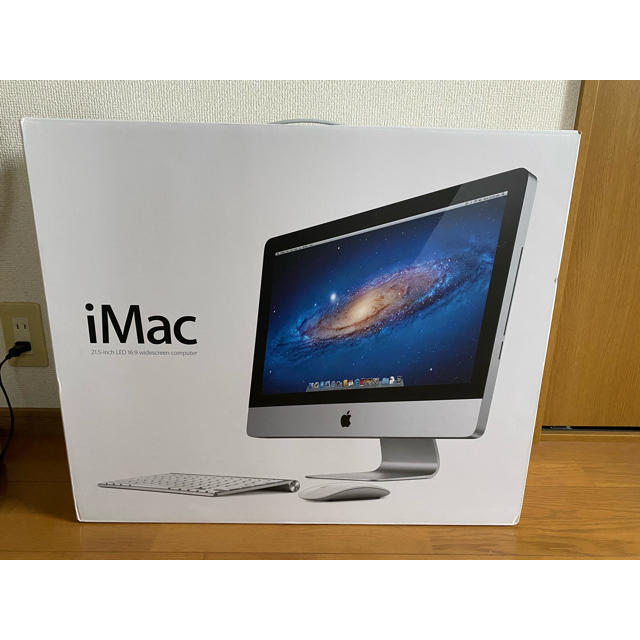 Apple(アップル)のimac2011 21インチ i5 HDD1TB ジャンク スマホ/家電/カメラのPC/タブレット(デスクトップ型PC)の商品写真