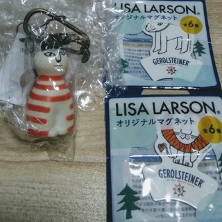 リサラーソン(Lisa Larson)のリサラーソン キーホルダー + マグネット(キーホルダー)
