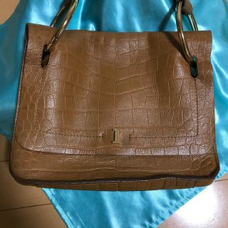 スピックアンドスパン(Spick & Span)の 【IACUCCI】リングハンドルトート　キャメル(トートバッグ)