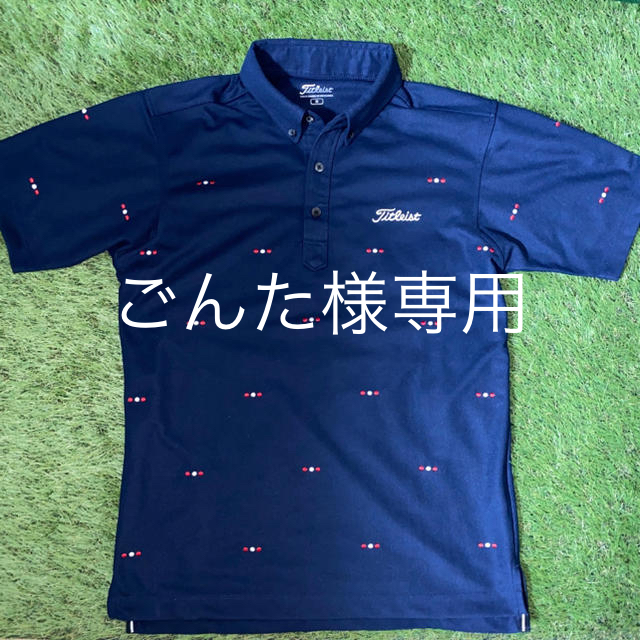 タイトリスト(Titleist) ポロシャツ　ネイビー