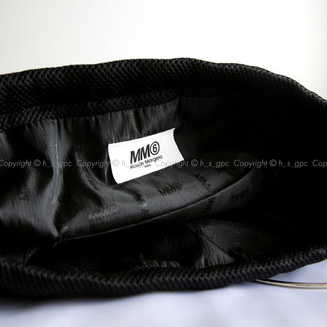 MM6(エムエムシックス)のMM6 リングジップ メッシュ バックパック リュック サック バッグ レディースのバッグ(リュック/バックパック)の商品写真
