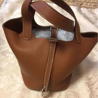 エルメス(Hermes)のピコタンロック PM ゴールド エルメス(ハンドバッグ)