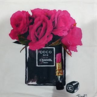 シャネル(CHANEL)のCHANEL柄クッションカバー(クッションカバー)