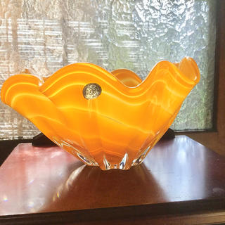 新品未使用❗️ART GLASS lilガラス　フラワーベース 花器 花瓶(花瓶)