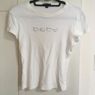 ベベ(BeBe)の【日本未発売？】Bebe ラインストーン　Tシャツ(Tシャツ(半袖/袖なし))