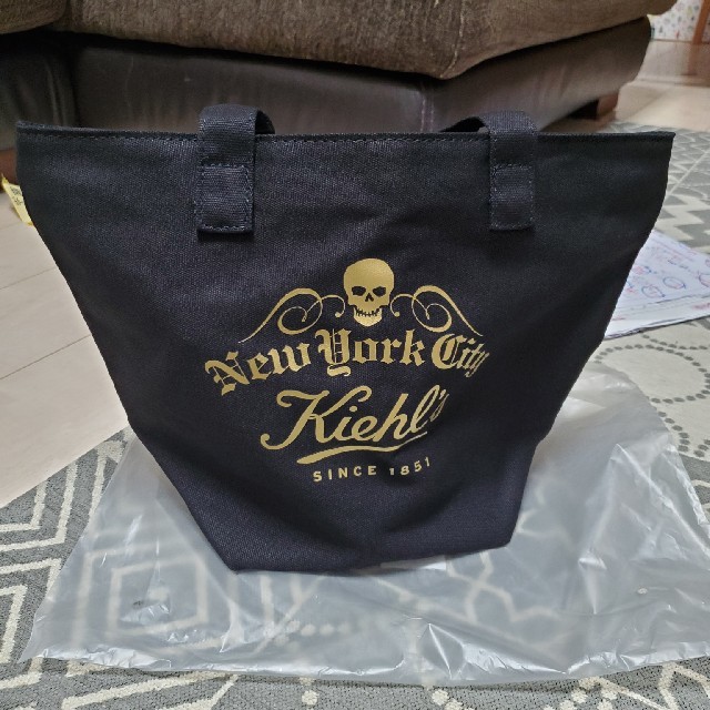 Kiehl's(キールズ)のキールズ ノベルティ トートバッグ ブラック レディースのバッグ(トートバッグ)の商品写真