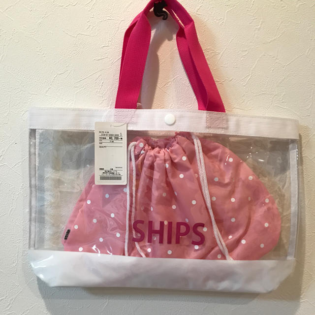 SHIPS KIDS(シップスキッズ)のSHIPS KIDS シップスキッズ　プールバッグ　ビーチバッグ キッズ/ベビー/マタニティのこども用バッグ(トートバッグ)の商品写真