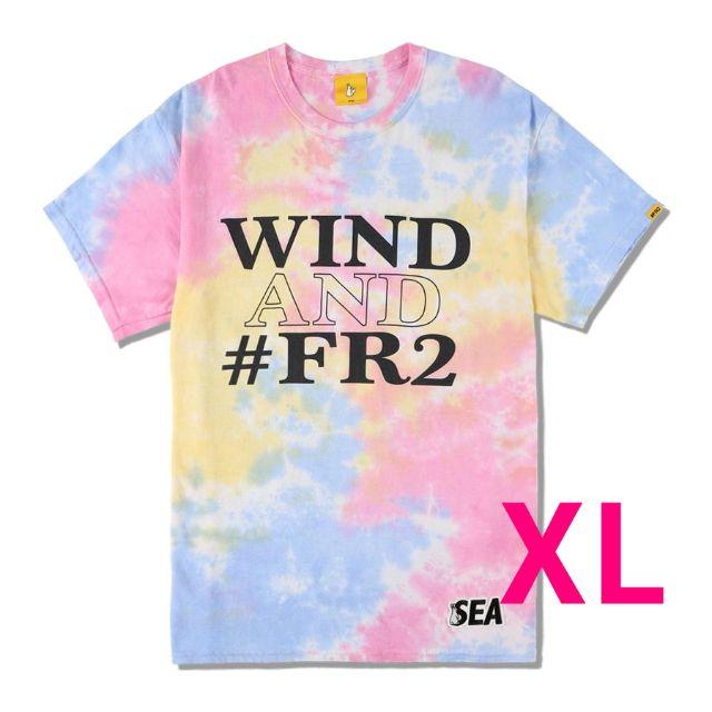 WIND AND SEA FR2 タイダイ XL