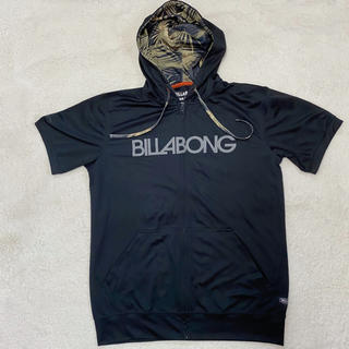 ビラボン(billabong)のBILLA BONGビラボン　半袖ラッシュガード　半袖パーカー　UVカットドライ(水着)
