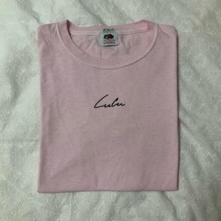 エディットフォールル(EDIT.FOR LULU)のlulu ロゴtシャツ ピンク(Tシャツ(半袖/袖なし))