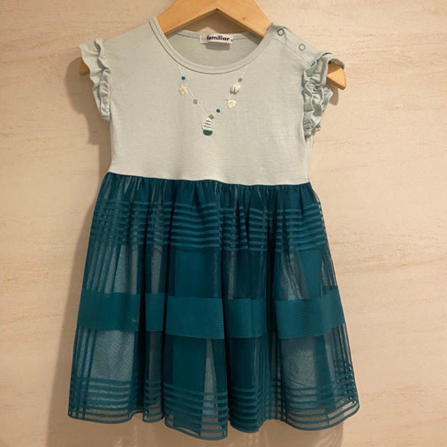 familiar(ファミリア)の専用商品です キッズ/ベビー/マタニティのキッズ服女の子用(90cm~)(ワンピース)の商品写真